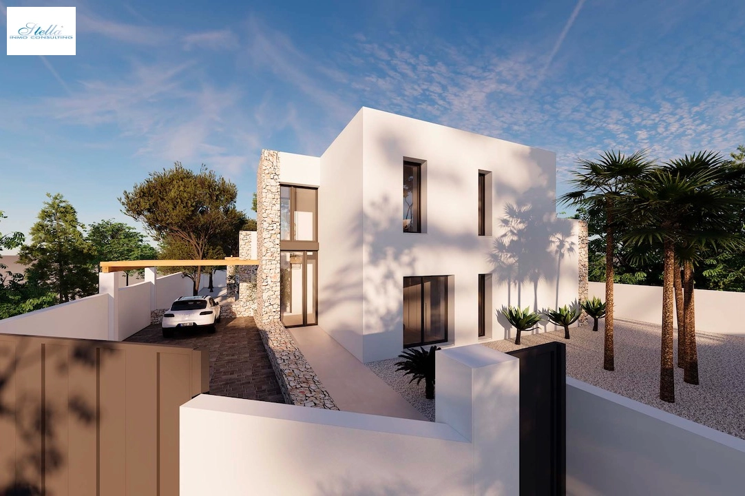 вилла in Moraira(Pinar del Advocat) на продажу, жилая площадь 268 м², aircondition, поверхности суши 800 м², 4 спальни, 3 ванная, pool, ref.: CA-H-1709-AMB-2