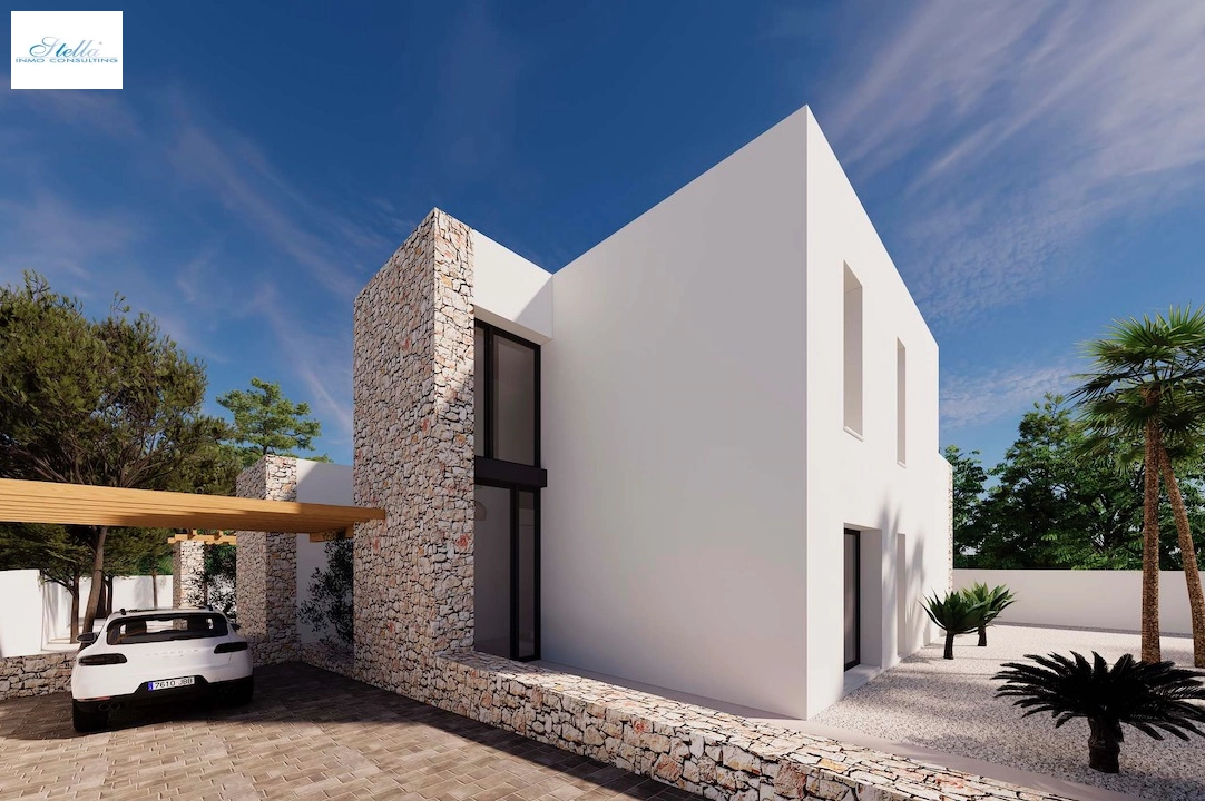 вилла in Moraira(Pinar del Advocat) на продажу, жилая площадь 268 м², aircondition, поверхности суши 800 м², 4 спальни, 3 ванная, pool, ref.: CA-H-1709-AMB-3