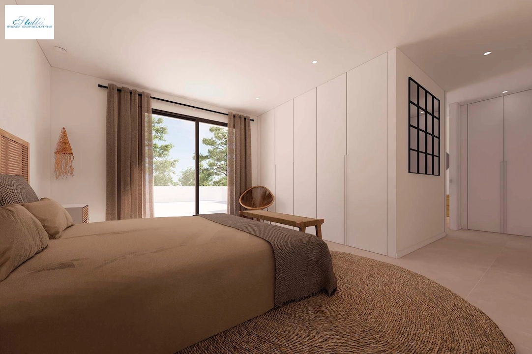 вилла in Moraira(Pinar del Advocat) на продажу, жилая площадь 268 м², aircondition, поверхности суши 800 м², 4 спальни, 3 ванная, pool, ref.: CA-H-1709-AMB-9