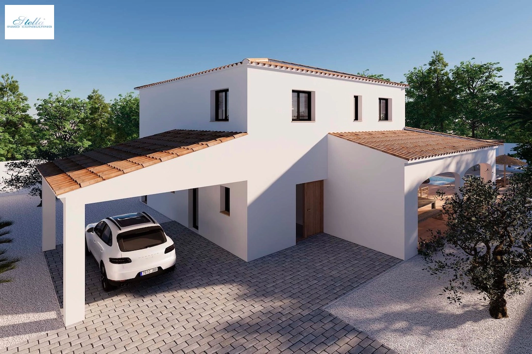 вилла in Moraira(Pinar del Advocat) на продажу, жилая площадь 248 м², aircondition, поверхности суши 1050 м², 4 спальни, 4 ванная, pool, ref.: CA-H-1712-AMB-9