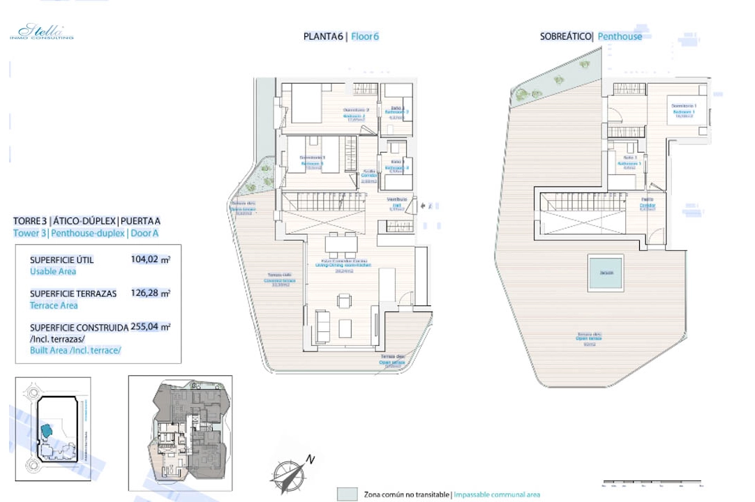 квартира in Vilajoyosa(Les Torres) на продажу, жилая площадь 259 м², aircondition, 3 спальни, 3 ванная, pool, ref.: BP-7039VIL-35