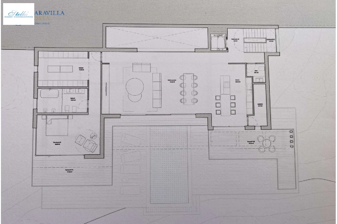 вилла in Calpe на продажу, жилая площадь 453 м², год постройки 2023, aircondition, поверхности суши 1013 м², 4 спальни, 4 ванная, pool, ref.: MV-2506-10