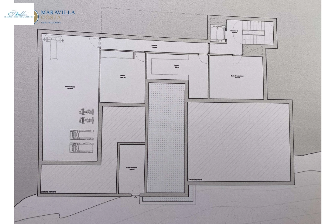 вилла in Calpe на продажу, жилая площадь 453 м², год постройки 2023, aircondition, поверхности суши 1013 м², 4 спальни, 4 ванная, pool, ref.: MV-2506-12