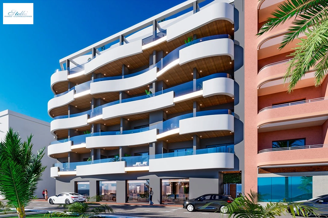 квартира на верхнем этаже in Torrevieja на продажу, жилая площадь 82 м², состояние Совершенно Новый, 2 спальни, 2 ванная, pool, ref.: HA-TON-203-A01-5