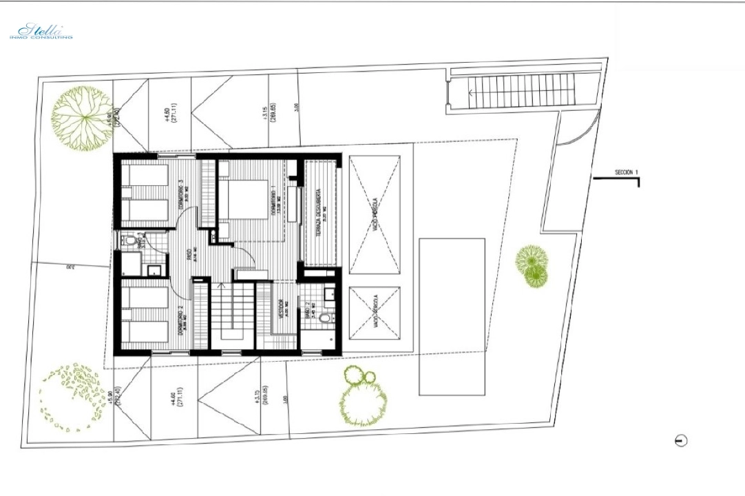 вилла in Alcalali(La Solana Gardens) на продажу, жилая площадь 239 м², aircondition, поверхности суши 300 м², 3 спальни, 2 ванная, pool, ref.: BP-4357ALC-7