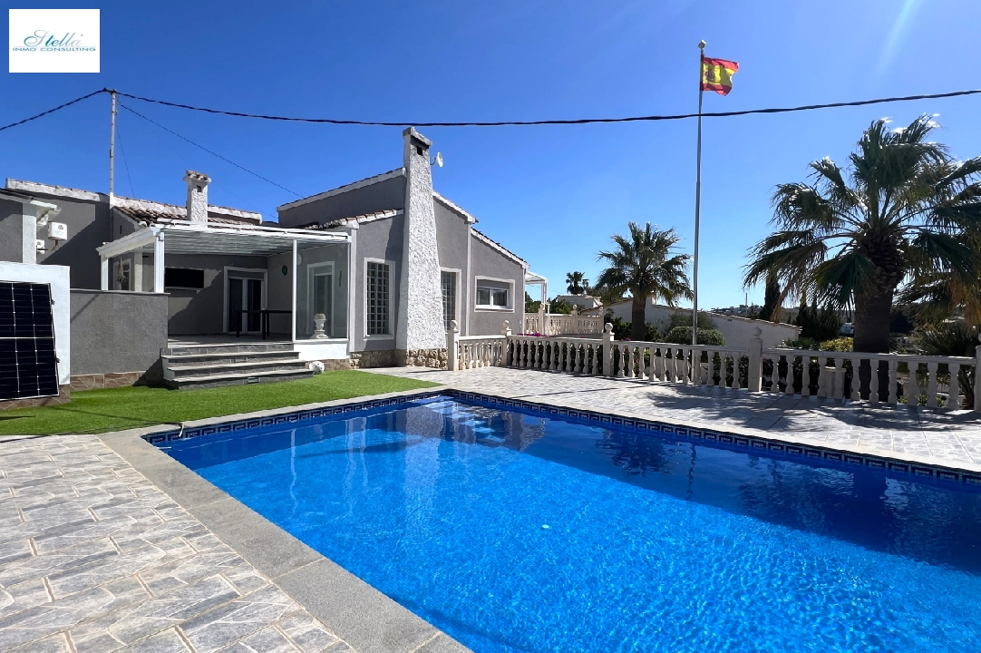 вилла in Denia на продажу, жилая площадь 166 м², год постройки 1978, + печь, aircondition, поверхности суши 802 м², 2 спальни, 2 ванная, pool, ref.: T-0224-1