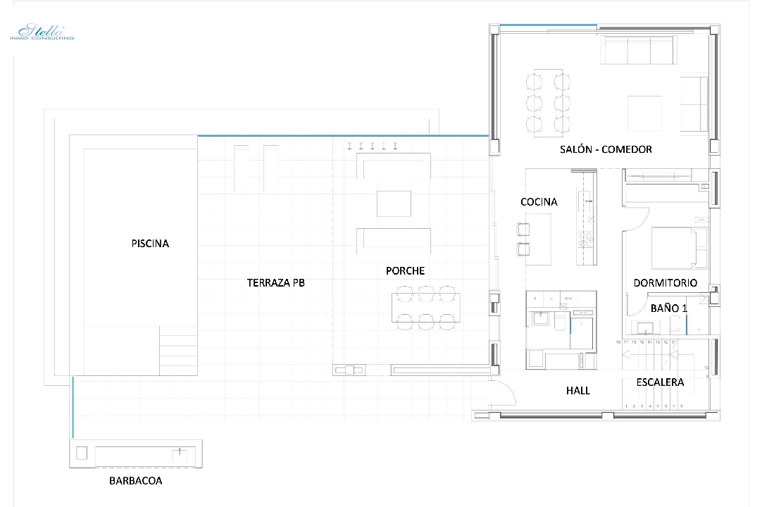 вилла in Moraira(Benimeit) на продажу, жилая площадь 396 м², aircondition, поверхности суши 795 м², 4 спальни, 5 ванная, pool, ref.: CA-H-1749-AMB-8