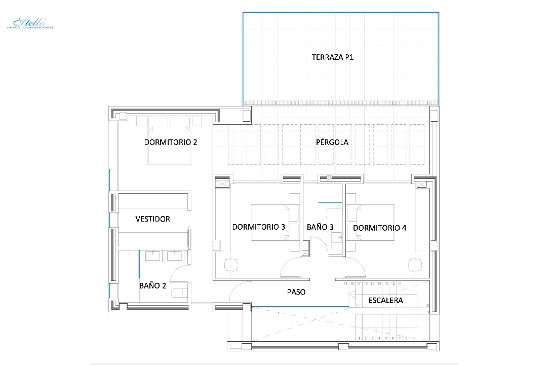 вилла in Moraira(Benimeit) на продажу, жилая площадь 396 м², aircondition, поверхности суши 795 м², 4 спальни, 5 ванная, pool, ref.: CA-H-1749-AMB-9