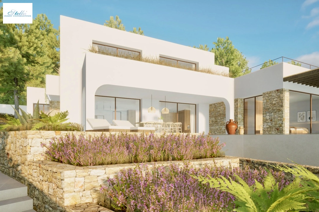 вилла in Moraira(Pla de Mar) на продажу, жилая площадь 1070 м², поверхности суши 903 м², 4 спальни, 4 ванная, pool, ref.: CA-H-1751-AMBI-2