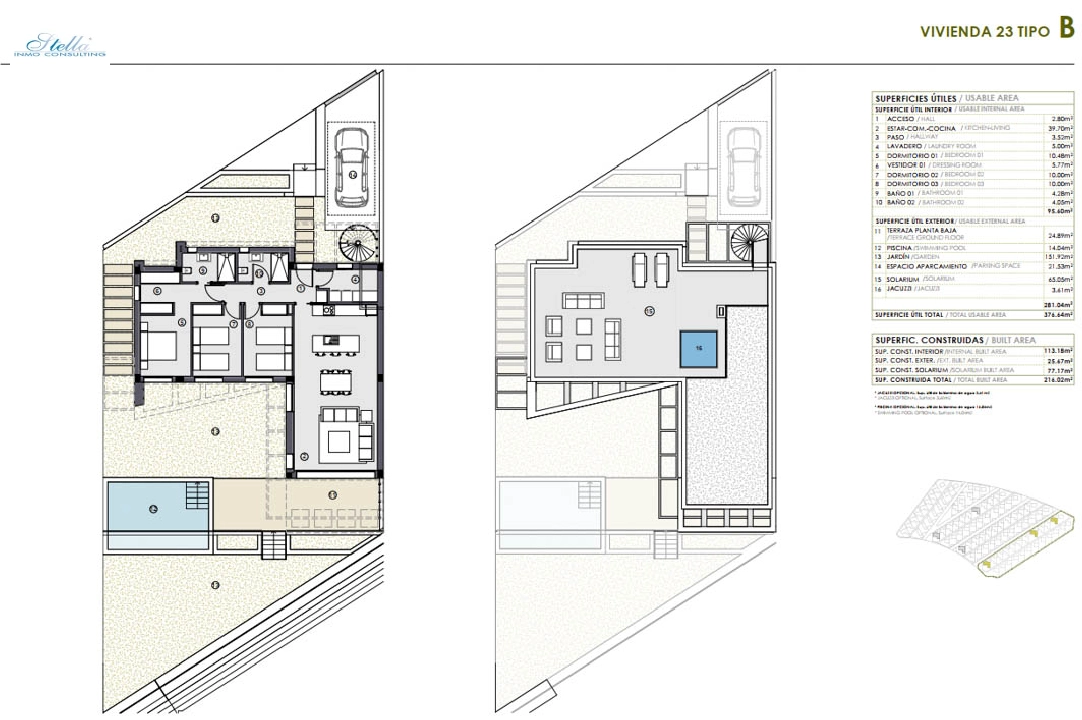 террасный дом in Polop(Hills) на продажу, жилая площадь 179 м², aircondition, 2 спальни, 2 ванная, ref.: BP-7052POL-16