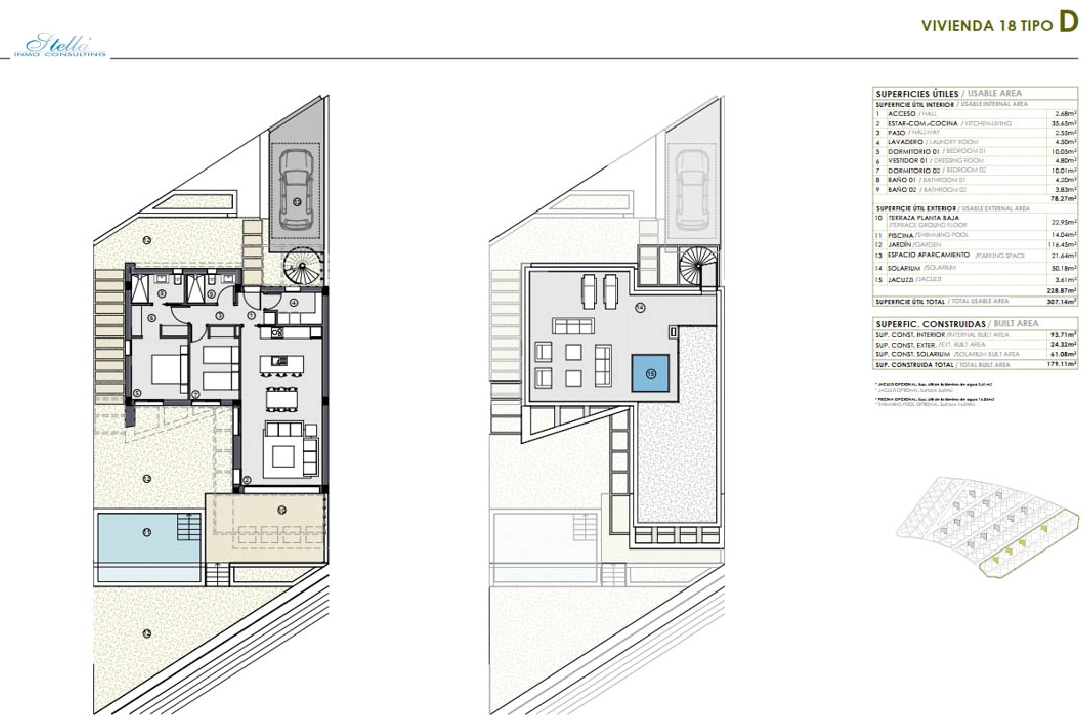 террасный дом in Polop(Hills) на продажу, жилая площадь 179 м², aircondition, 2 спальни, 2 ванная, ref.: BP-7052POL-18