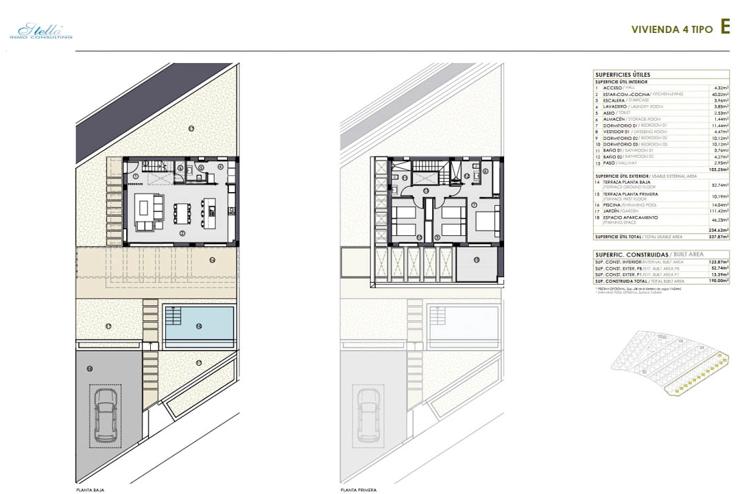 террасный дом in Polop(Hills) на продажу, жилая площадь 179 м², aircondition, 2 спальни, 2 ванная, ref.: BP-7052POL-19