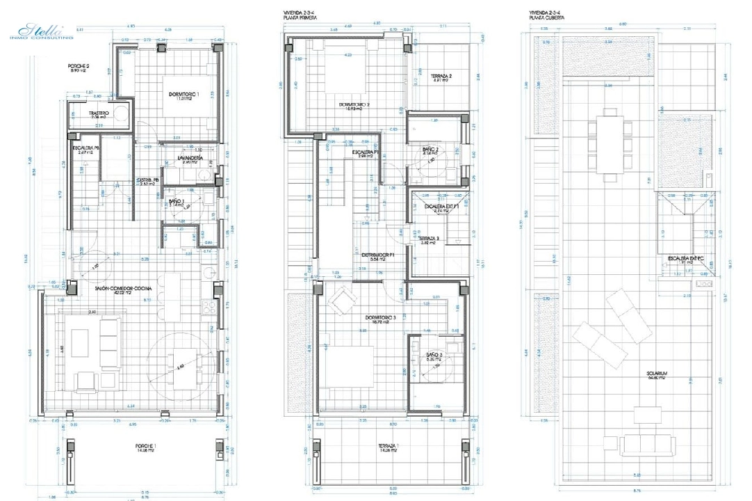 вилла in La Marina на продажу, жилая площадь 235 м², состояние Совершенно Новый, aircondition, поверхности суши 272 м², 3 спальни, 3 ванная, pool, ref.: HA-MAN-246-E01-27