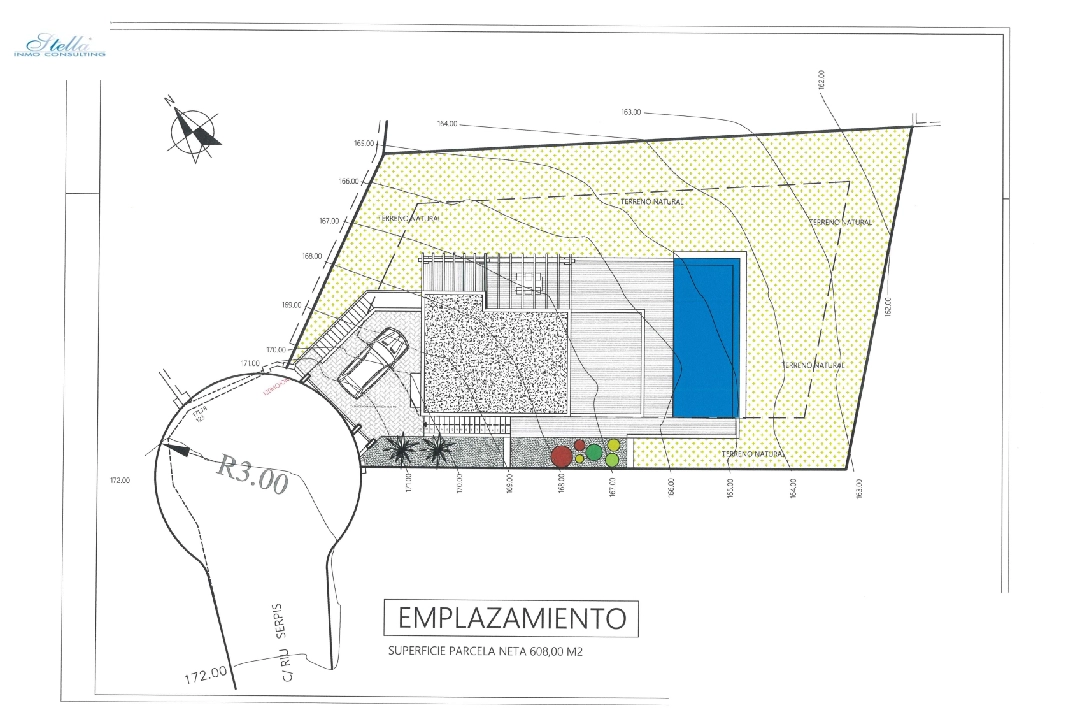 вилла in Pedreguer(Monte Solana I) на продажу, жилая площадь 252 м², год постройки 2025, aircondition, поверхности суши 608 м², 3 спальни, 2 ванная, pool, ref.: UM-UV-SERPIS-25