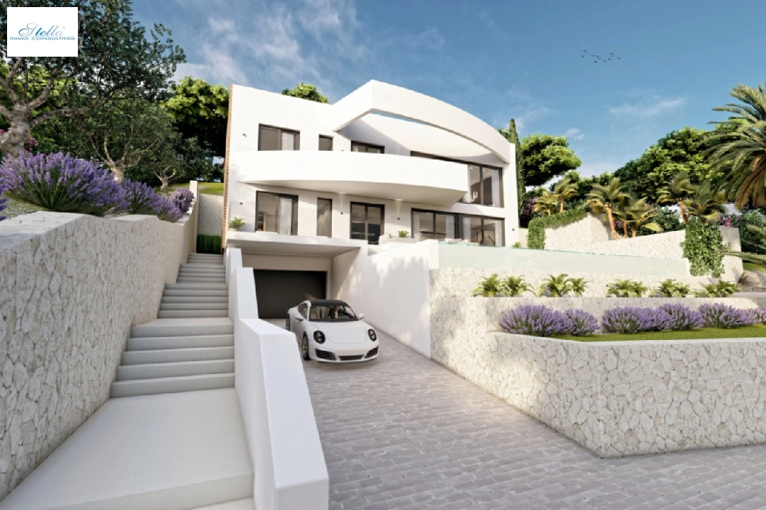 вилла in Altea на продажу, жилая площадь 540 м², год постройки 2024, aircondition, поверхности суши 1270 м², 4 спальни, 4 ванная, pool, ref.: BI-AL.H-031-16