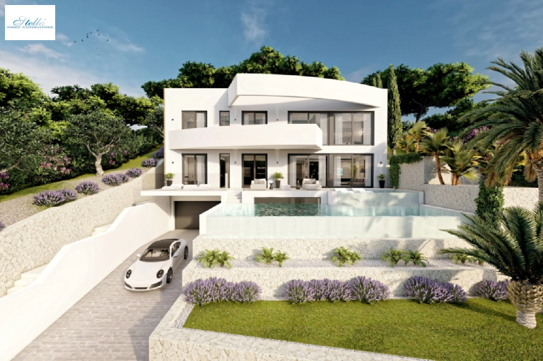 вилла in Altea на продажу, жилая площадь 540 м², год постройки 2024, aircondition, поверхности суши 1270 м², 4 спальни, 4 ванная, pool, ref.: BI-AL.H-031-4