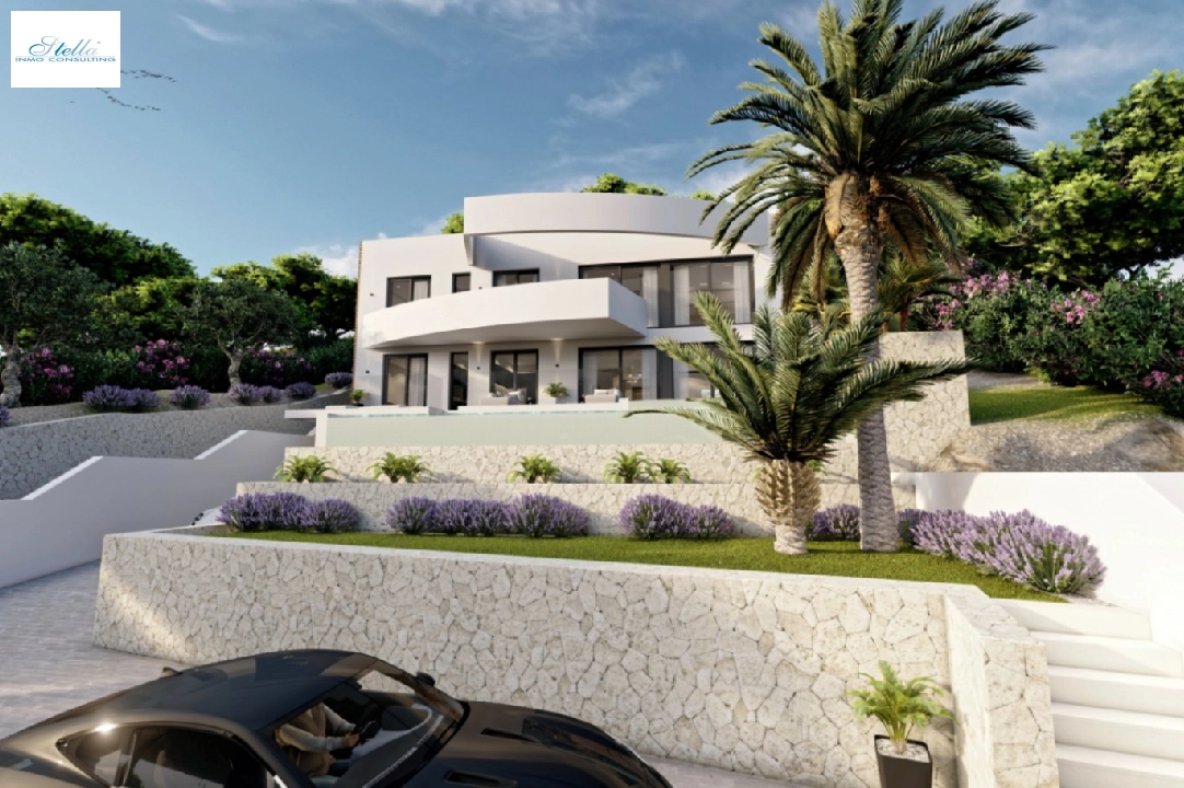 вилла in Altea на продажу, жилая площадь 540 м², год постройки 2024, aircondition, поверхности суши 1270 м², 4 спальни, 4 ванная, pool, ref.: BI-AL.H-031-17