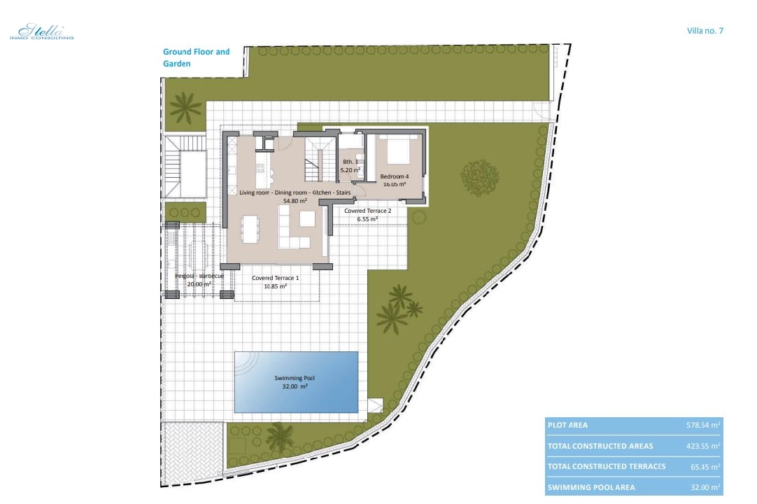 вилла in Finestrat на продажу, жилая площадь 423 м², год постройки 2024, + KLIMA, aircondition, поверхности суши 578 м², 4 спальни, 3 ванная, pool, ref.: BI-AL.H-033-18