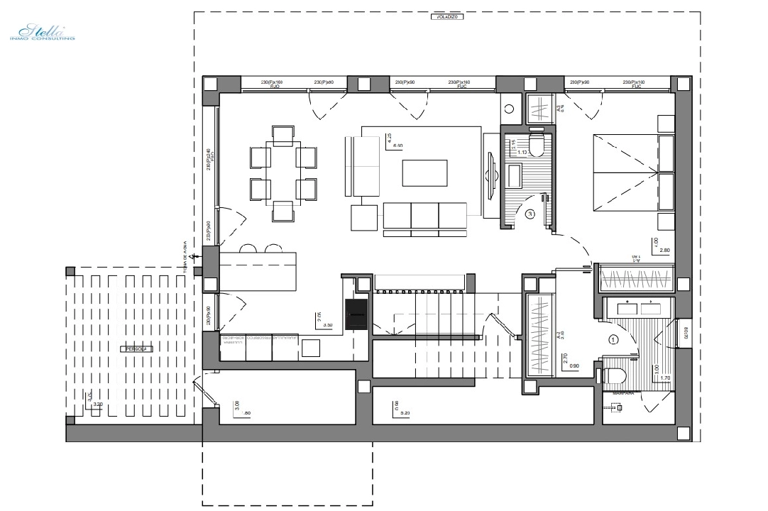 вилла in Lliber на продажу, жилая площадь 314 м², aircondition, поверхности суши 473 м², 3 спальни, 3 ванная, pool, ref.: BP-4379LLIB-2