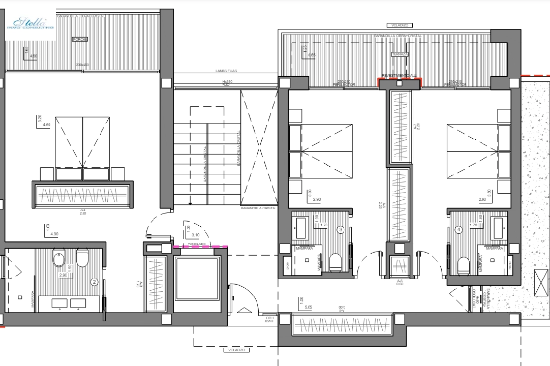 вилла in Altea(Altea Hills) на продажу, жилая площадь 535 м², aircondition, поверхности суши 1252 м², 4 спальни, 6 ванная, pool, ref.: BP-4380ALT-39