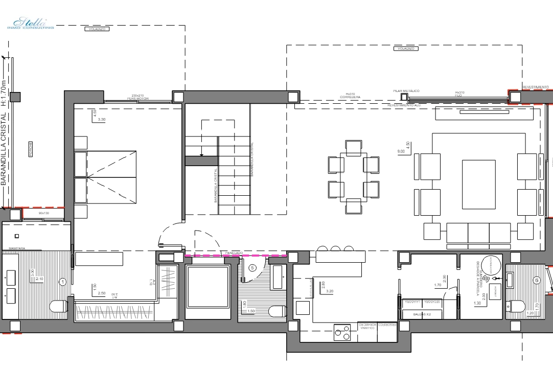 вилла in Altea(Altea Hills) на продажу, жилая площадь 535 м², aircondition, поверхности суши 1252 м², 4 спальни, 6 ванная, pool, ref.: BP-4380ALT-38