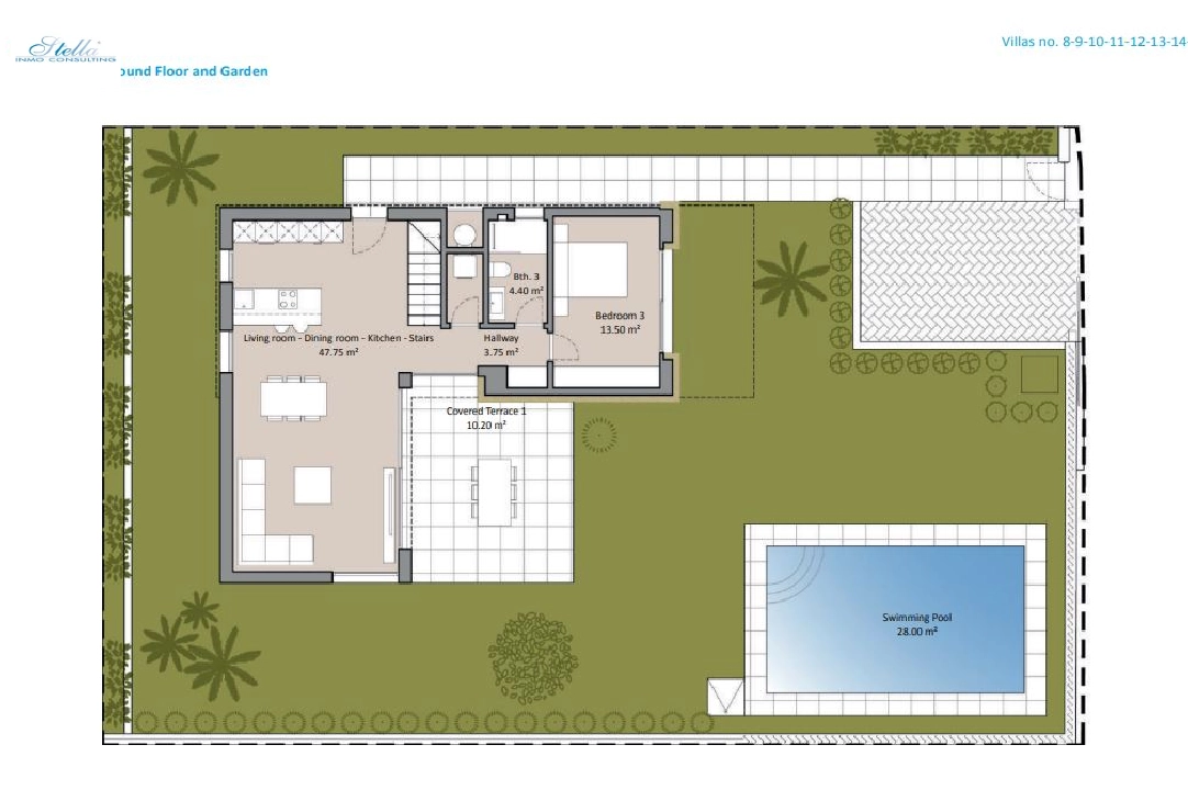 вилла in Finestrat на продажу, жилая площадь 235 м², год постройки 2024, + KLIMA, aircondition, поверхности суши 447 м², 3 спальни, 3 ванная, pool, ref.: BI-AL.H-034-3