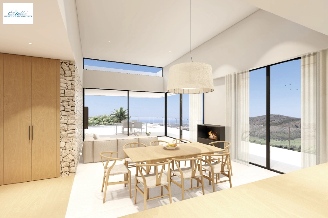 вилла in Denia на продажу, жилая площадь 176 м², год постройки 2023, aircondition, поверхности суши 1514 м², 3 спальни, 3 ванная, pool, ref.: BI-DE.H-008-5