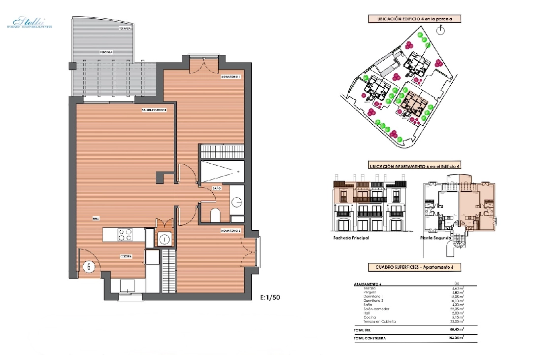 квартира in Denia(Denia) на продажу, жилая площадь 90 м², aircondition, 2 спальни, 1 ванная, pool, ref.: CA-A-1764-AMBI-9