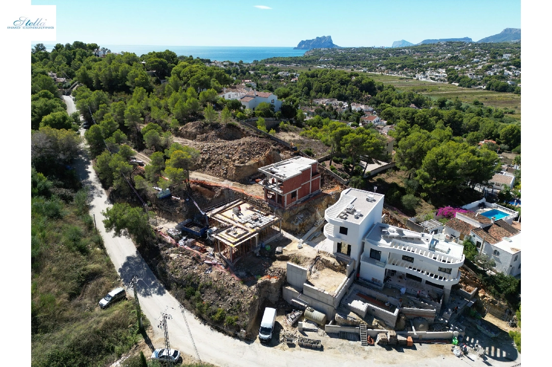 вилла in Moraira(Paichi) на продажу, жилая площадь 282 м², aircondition, поверхности суши 450 м², 4 спальни, 4 ванная, ref.: BP-4372MOR-6