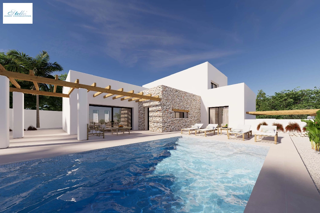 вилла in Moraira на продажу, жилая площадь 280 м², aircondition, поверхности суши 800 м², 4 спальни, 4 ванная, pool, ref.: BI-MT.H-797-1