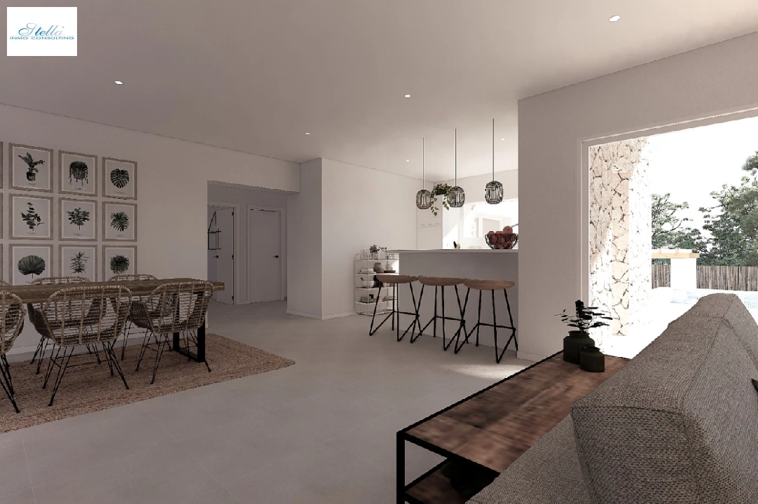 вилла in Moraira на продажу, жилая площадь 190 м², aircondition, поверхности суши 800 м², 4 спальни, 4 ванная, pool, ref.: BI-MT.H-792-4