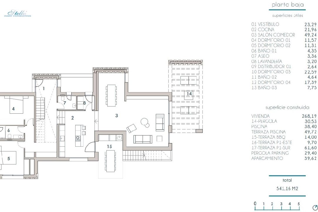 вилла in Moraira на продажу, жилая площадь 268 м², aircondition, поверхности суши 800 м², 4 спальни, 3 ванная, pool, ref.: BI-MT.H-793-12