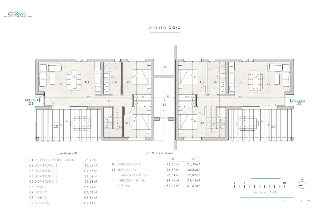 вилла in Benissa на продажу, жилая площадь 265 м², + KLIMA, aircondition, поверхности суши 519 м², 4 спальни, 3 ванная, pool, ref.: BI-MT.H-794-17