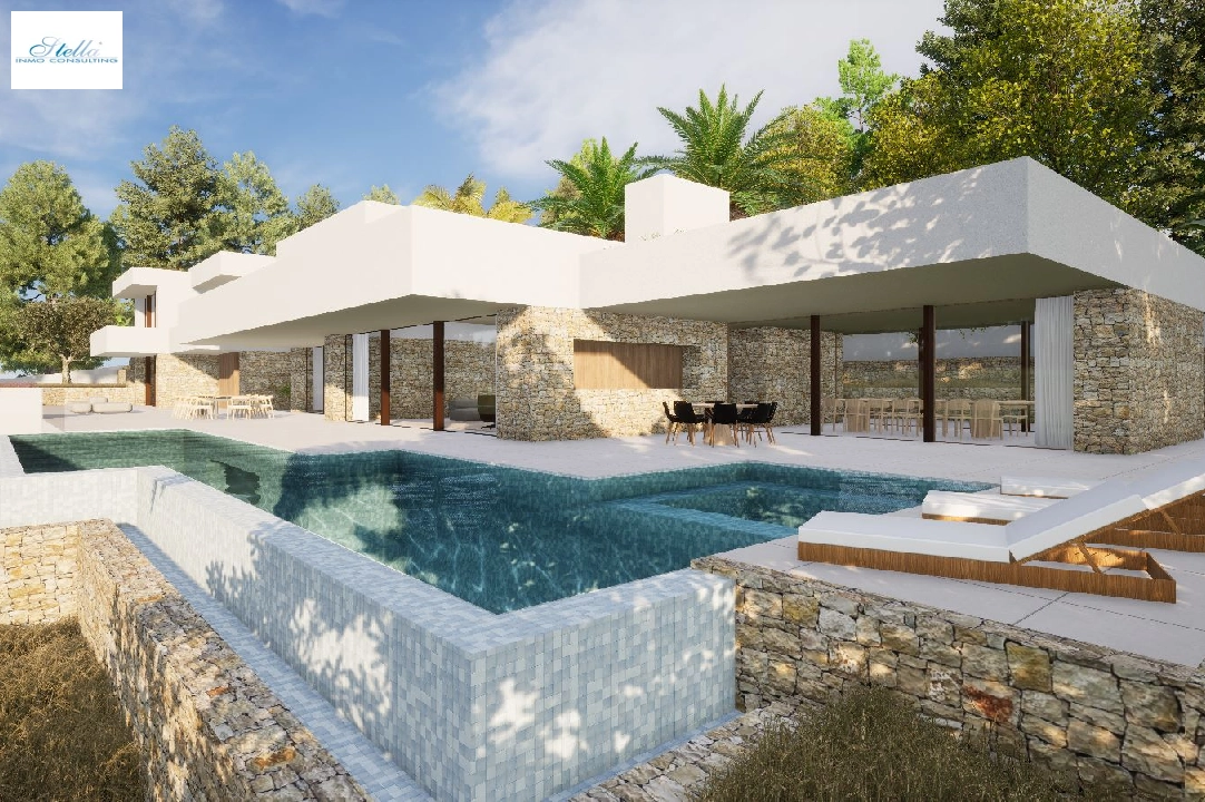 вилла in Moraira на продажу, жилая площадь 2264 м², aircondition, поверхности суши 2896 м², 6 ванная, pool, ref.: BI-MT.H-799-1