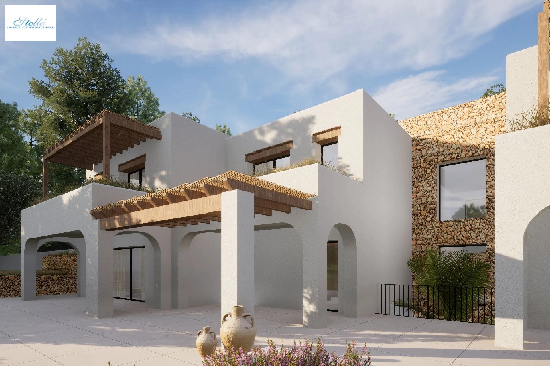 вилла in Moraira на продажу, жилая площадь 2264 м², год постройки 2024, aircondition, поверхности суши 2896 м², 6 спальни, 6 ванная, pool, ref.: BI-MT.H-800-2