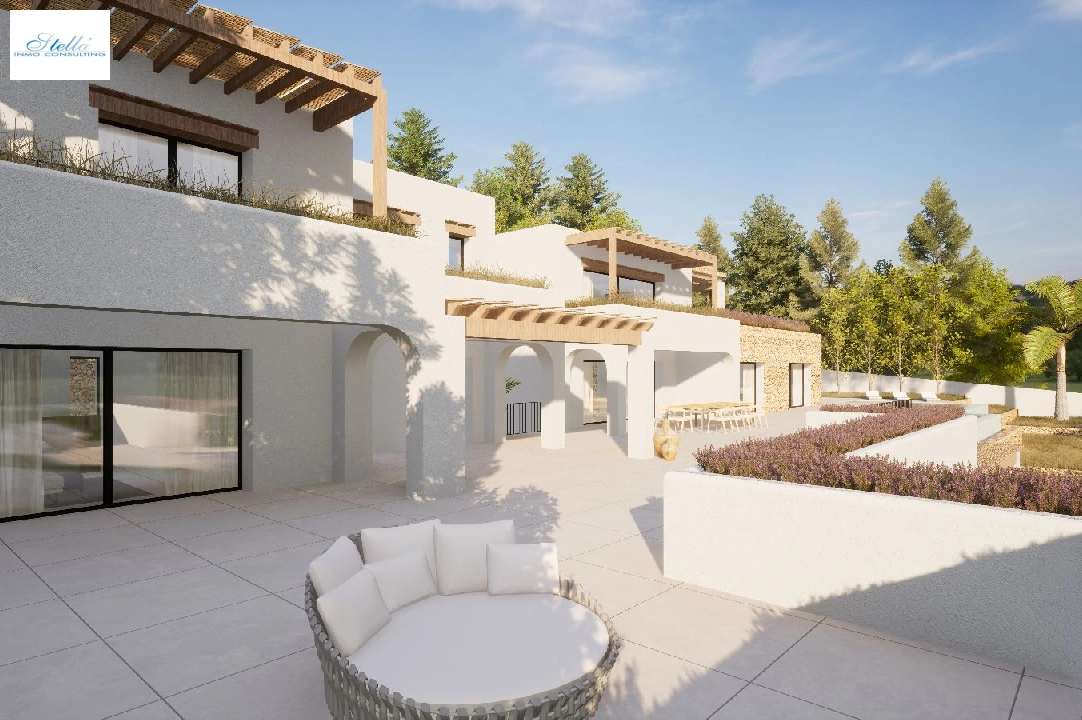 вилла in Moraira на продажу, жилая площадь 2264 м², год постройки 2024, aircondition, поверхности суши 2896 м², 6 спальни, 6 ванная, pool, ref.: BI-MT.H-800-3