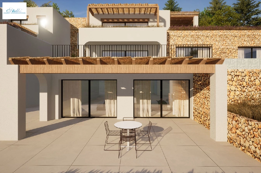 вилла in Moraira на продажу, жилая площадь 2264 м², год постройки 2024, aircondition, поверхности суши 2896 м², 6 спальни, 6 ванная, pool, ref.: BI-MT.H-800-7