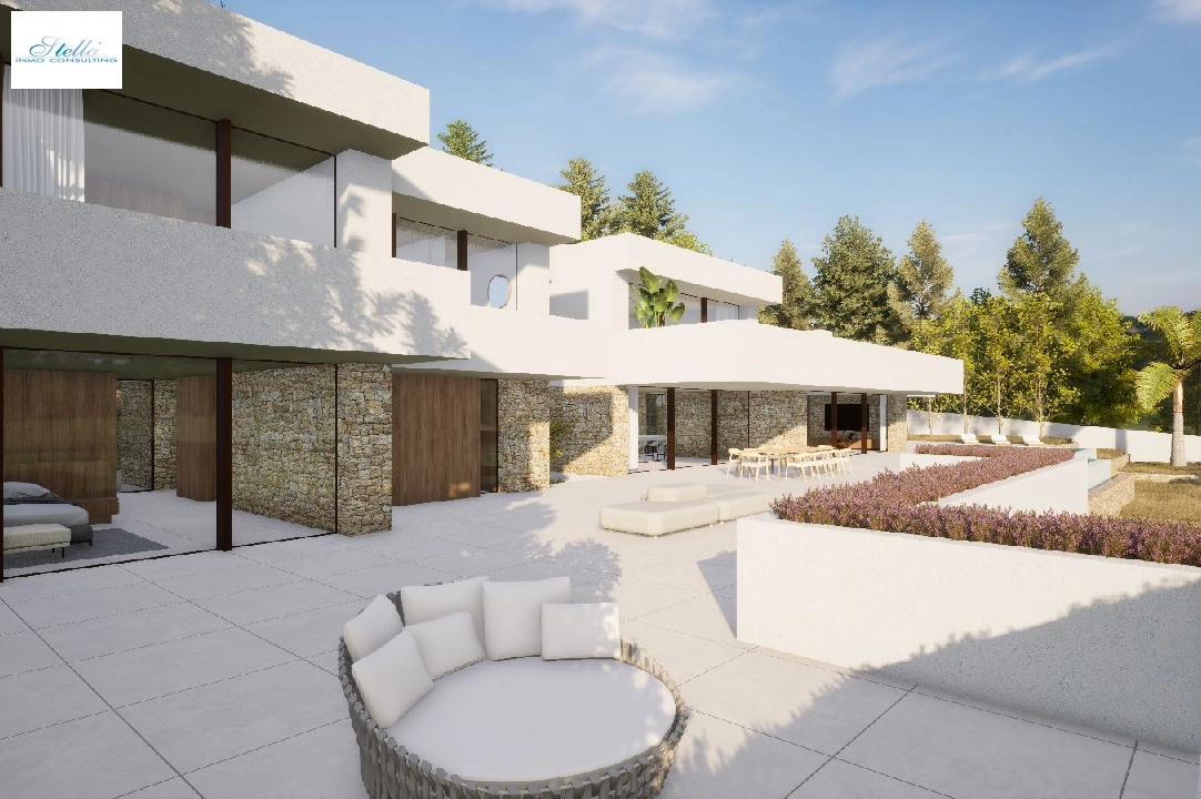 вилла in Moraira на продажу, жилая площадь 2264 м², год постройки 2024, aircondition, поверхности суши 2896 м², 6 спальни, 6 ванная, pool, ref.: BI-MT.H-800-8