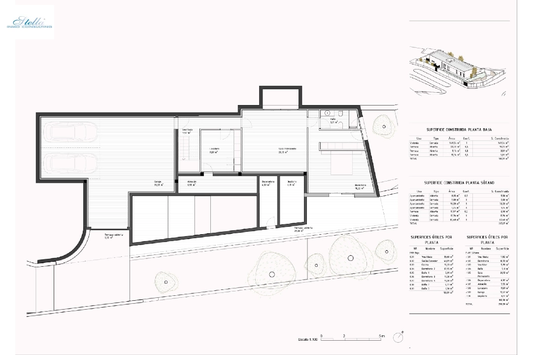 вилла in Benissa(La Fustera) на продажу, жилая площадь 299 м², год постройки 2024, aircondition, поверхности суши 950 м², 4 спальни, 3 ванная, pool, ref.: BI-BE.H-909-9