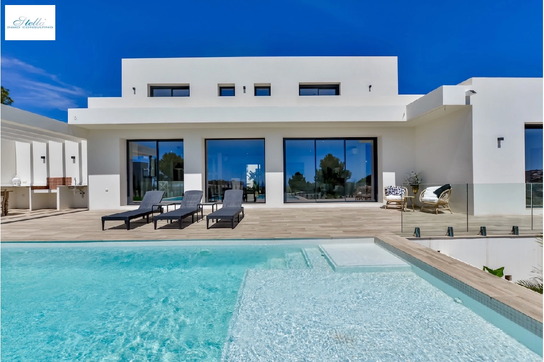 вилла in Moraira(La Sabatera) на продажу, жилая площадь 259 м², aircondition, поверхности суши 811 м², 4 спальни, 3 ванная, pool, ref.: CA-H-1766-AMBI-42