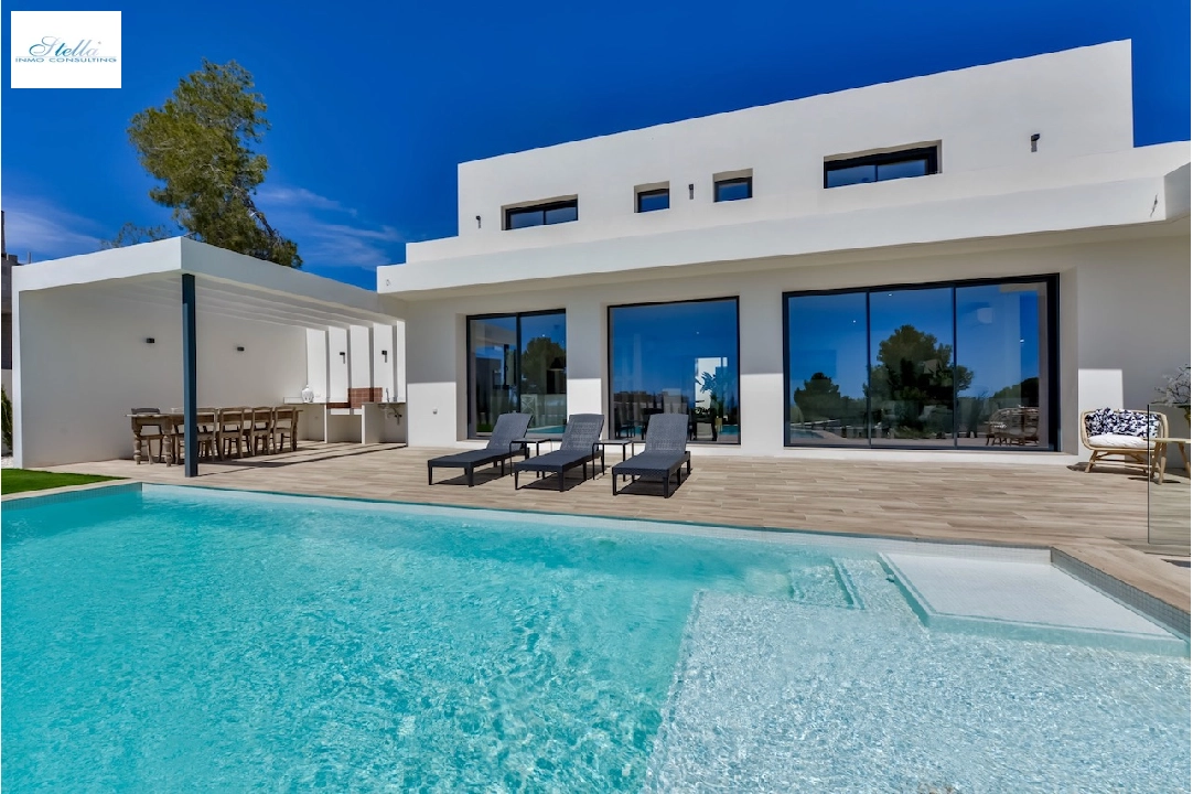 вилла in Moraira(La Sabatera) на продажу, жилая площадь 259 м², aircondition, поверхности суши 811 м², 4 спальни, 3 ванная, pool, ref.: CA-H-1766-AMBI-43