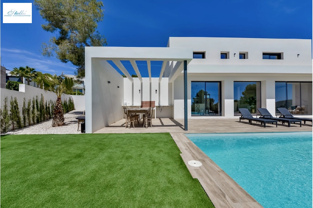 вилла in Moraira(La Sabatera) на продажу, жилая площадь 259 м², aircondition, поверхности суши 811 м², 4 спальни, 3 ванная, pool, ref.: CA-H-1766-AMBI-44