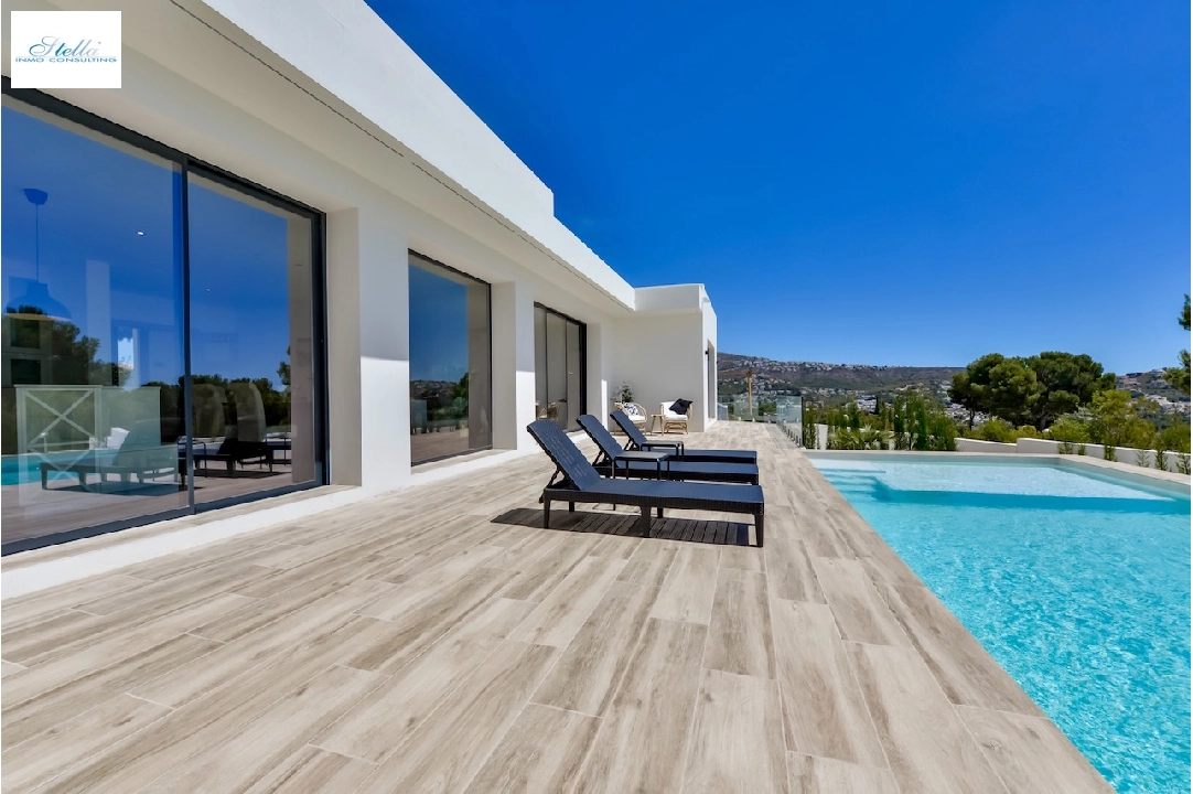 вилла in Moraira(La Sabatera) на продажу, жилая площадь 259 м², aircondition, поверхности суши 811 м², 4 спальни, 3 ванная, pool, ref.: CA-H-1766-AMBI-48