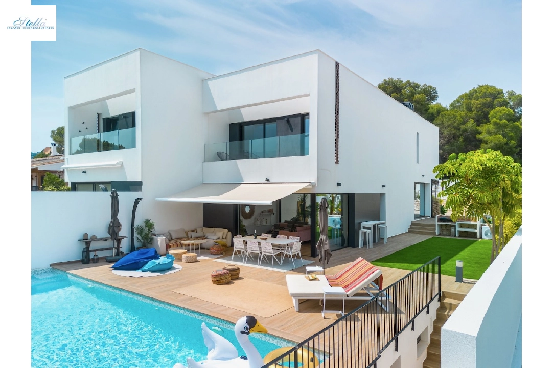 вилла in Moraira(La Cometa) на продажу, aircondition, поверхности суши 500 м², 4 спальни, 3 ванная, pool, ref.: CA-H-1769-AMBI-30