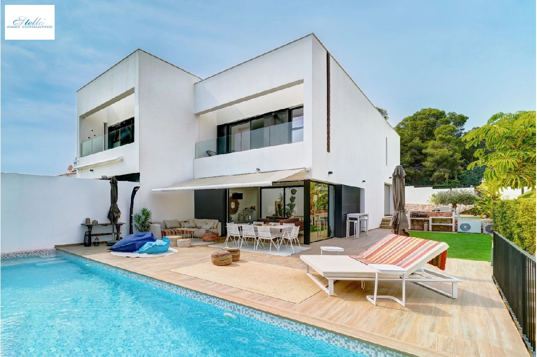 вилла in Moraira(La Cometa) на продажу, aircondition, поверхности суши 500 м², 4 спальни, 3 ванная, pool, ref.: CA-H-1769-AMBI-31