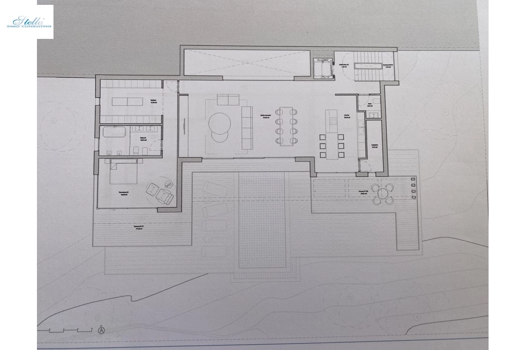 вилла in Calpe(Partida Empedrola) на продажу, жилая площадь 453 м², aircondition, поверхности суши 1013 м², 4 спальни, 5 ванная, ref.: BP-4308CAL-9