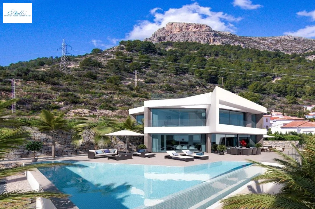 вилла in Calpe на продажу, жилая площадь 350 м², aircondition, 4 спальни, 5 ванная, pool, ref.: BS-84512135-2