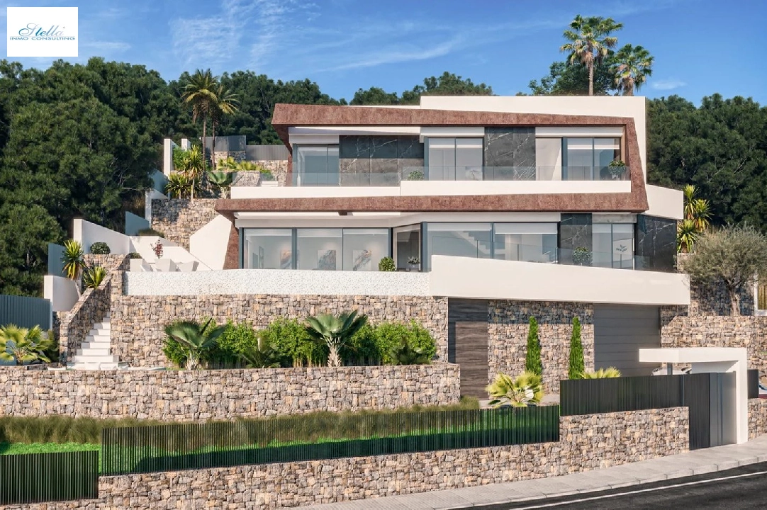 вилла in Calpe на продажу, жилая площадь 273 м², aircondition, 4 спальни, 5 ванная, pool, ref.: BS-84512482-1