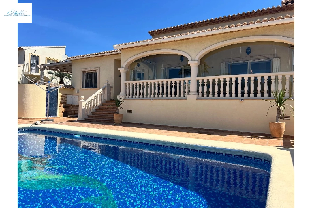 вилла in Calpe на продажу, жилая площадь 145 м², aircondition, 3 спальни, 2 ванная, pool, ref.: BS-84840333-1