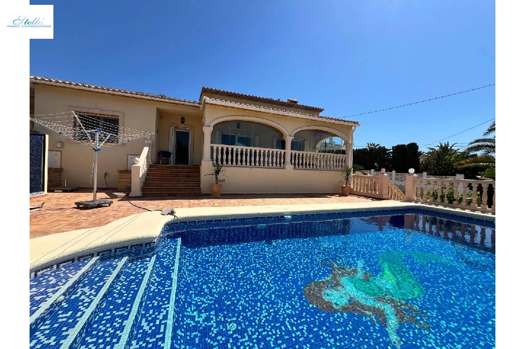 вилла in Calpe на продажу, жилая площадь 145 м², aircondition, 3 спальни, 2 ванная, pool, ref.: BS-84840333-33